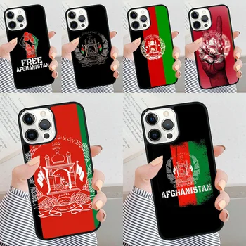Afganistani Afganistani Lipp Apple iPhone 15 XR 11 13 Pro Max 8 Plus 12 14 XS X 7 SE2 6S SE2020 Mini 6 Juhtudel Katta Coque