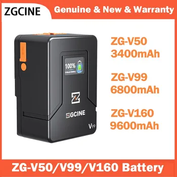 ZGCINE ZG-V50/V99/V160 V-Mount V-Lock, Li-ion Aku Power Bank PD 100w Kiire Laadimine Kaamera DSLR Telefonid Sülearvutid