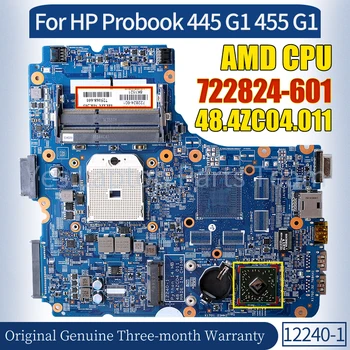 12240-1 HP Probook 455 G1 445 G1 Sülearvuti Emaplaadi 722824-601 AMD CPU 100％ Testitud Sülearvuti Emaplaadi