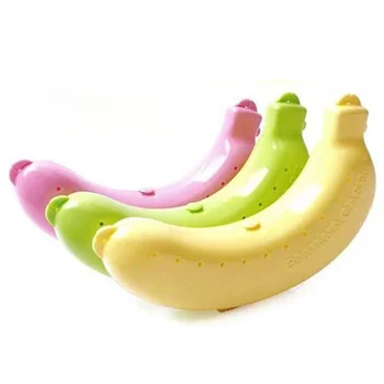 Banaan Ladustamise Kasti Väljas Reisi Armas Lõunasöök Vilja Ladustamise Kasti Omanik Banaan Juhul Kaitsta Box Konteiner Reisi Väljas Juhuslik
