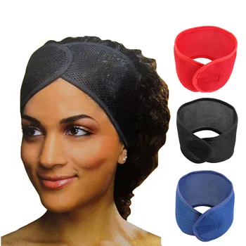 Uus naiste Deluxe Vaht Silma Wrap reguleeritav pea wrap headwrap hedbands Värviga Hairband Näo SPA Sport Lai Elastne