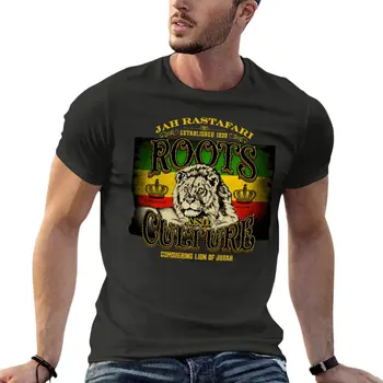 Punane Kuld, Roheline Jah Rastafari Kultuuri Juured Rasta Ltd Mõõdus T-Särk Isikupärastatud Meeste Riided 100% Puuvill Streetwear Tops Tee