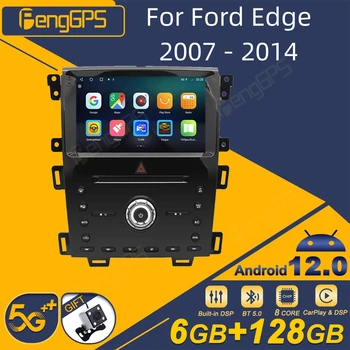 Ford Edge 2007 - 2014 Android autoraadio 2Din Stereo Vastuvõtja Autoradio Multimeedia Mängija GPS Navi juhtseade Ekraan