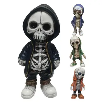 Halloween Teema Skelett Halloween Skulptuurid ja Figuriin Töölaua Kaunistus Mini Vaik Skelett väljast Pool Decor Tarvikud