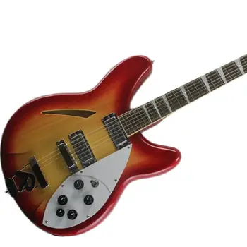 Uus Kohandatud Electric Guitar Värvikas Bass, Puidust Keha Redwood Fingerboard Chrome Riistvara-Tasuta Tarne