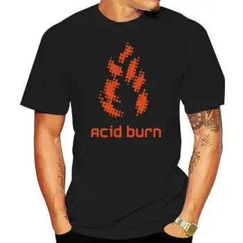 100% Puuvill, O-kaelus Custom Trükitud Tshirt Meeste T-särk Acid Burn - Häkkerid Naiste T-Särk