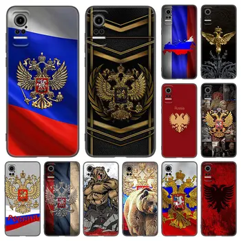 Venemaa Lipp Vapp Telefoni Puhul Xiaomi Mi POCO X3 NFC GT M4 M3 10T 11T Pro A3 A2 11 Lite NE 11i F3 C31 CiVi Pehme Must Kate