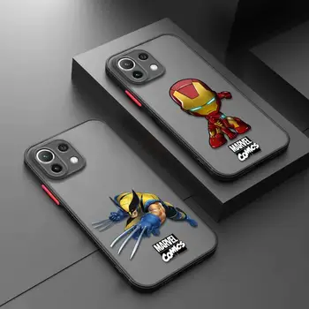 Marvel Lron Mees Matt Puhul Xiaomi Poco X3 NFC Pocophone F1 M3 M5 F5 F3 Pro 13 12 11 Lite Pro 12X 11T 10T 12T 9T Lisa 10