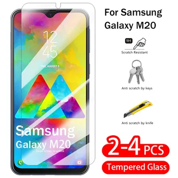 Samsung Galaxy M20 Screen Protector Karastatud Klaasi Kaitsev Ees Flim Täielikult Katta Ekraani HD 9H Flim Samsung Galaxy M20