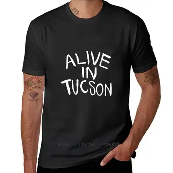 Elus Tucson T-Särk, armas korgid suvel topid liiga t-särk meestele, teismelised must t-särk suve