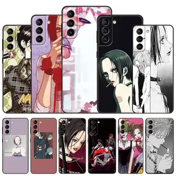 Nana Osaki Anime Telefon Case For Samsung Galaxy S22 Pro S20 S21 FE Ultra S10 Lite S10 S10E S8 S9 Plus Pehme TPU, Must Kaas