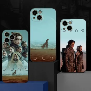 Dune Filmi Telefon Case FOR IPhone 14 13 11 12 8 Pro 7 Pluss X 13 Pro MAX XR, XS MINI Must Hõlmab
