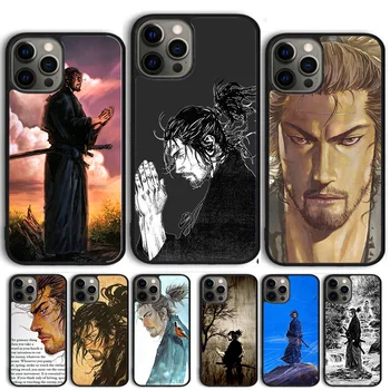 Vagabond Miyamoto Musashi Telefon Case for iPhone 15 SE2020 6 7 8 Plus XR, XS Apple 13 11 12 14 Mini Pro Max Katte coque fundas