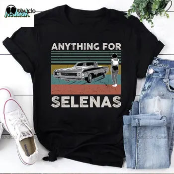 Midagi Selenas Vintage T-Särk Selena Väljavalitu Selena La Reina Del Tejano Särk La Cantante Särk Selena Quintanilla