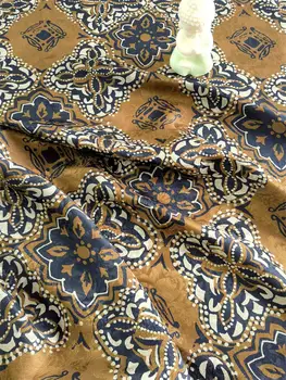Kunsti Riikliku Stiilis Seeria Põimunud Jacquard Reaalne Silk Gambiered Guangdong Silk Sileda Naha-Sõbralik Särk, Seelik Kangast