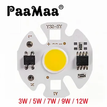 PaaMaa Y32 COB LED Chip Lamp Maatriks AC 220V 3W 5W 7W 9W 12W Jaoks Tulvaprožektor Tähelepanu keskpunktis Ei ole Vaja Juhtida Projektori Lamp Helmed