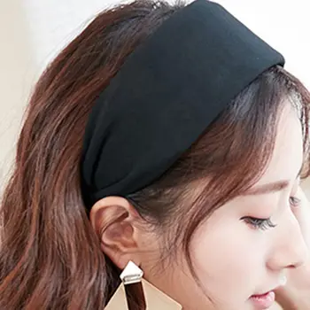 Mood Värviga Elegantne Lai Hairband Vintage Suede Magus Juuksed Hoop Naiste Peapael Korea Stiilis Juuksed Hoop