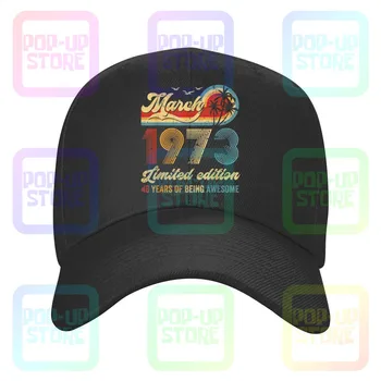 Vintage 48-Aastane Kingitused 1973 Limited Edition 48. kohal Sünnipäeva Mütsid Baseball Cap