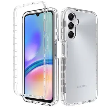 Hybrid Dual Layer Selge Tagasi Case For Samsung Galaxy A05S Juhul A05 Põrutuskindel Kate Kaitseraua Telefon Juhtudel Samsung A 05 Funda