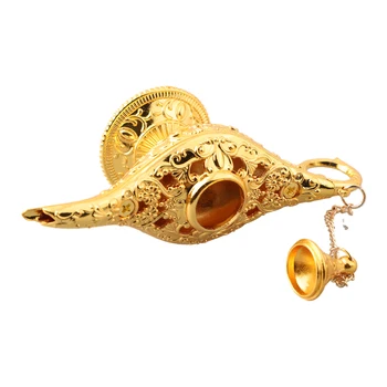 Aladdin Lamp Decor Loominguline Ornament Käsitöö Rekvisiidid Kingitus Kasuks, Kes Soovivad Esitada Kodus Laua Dekoratiivsed Kujukeste