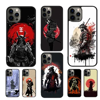 Jaapani Samurai, Ninja Ronin Mobiiltelefoni Juhtudel Kate iPhone 15 14 12 13 mini 11 Pro MAX XR, XS apple 6 7 8 Plus SE2020 Coque