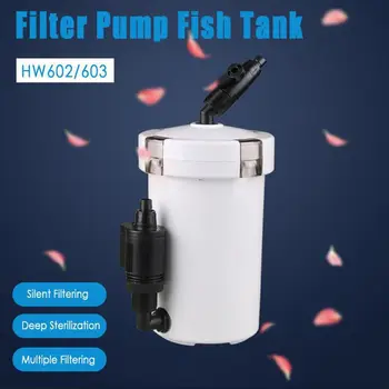 Uus Ultra-Vaikne Aquarium Filter Kala Tank Välise Vaikne Filter Kopp Kanister Pre-Filter Kala Tank Filter Barrel 220v
