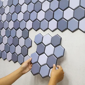 10 Nordic lihtne 3D-kolmemõõtmeline köök, õli-tõend, kleebised isekleepuvad seina kleebised vannituba kaunistamiseks ruumi kaunistamiseks