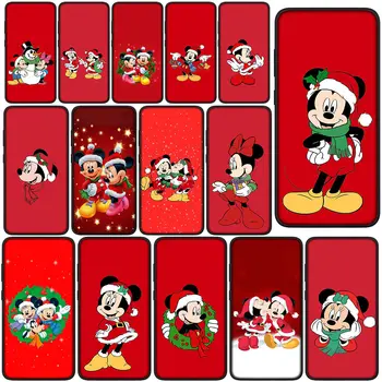 M-Mickeys M-Minnies Häid Jõule Roosa Katte puhul Xiaomi Mi 12 10T 11T 9 CC9E A2 Pocophone F1 Redmi K20 K30 K40 Pro 12X