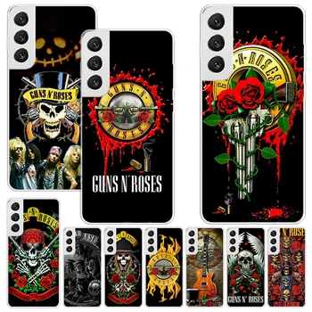 Guns N Roses Hea Aeg Prindi Soft Case for Samsung Galaxy S22 S23 Ultra S20 S21 FE S10 Pluss Telefoni Kest S9 S8 + S10E S7 Muster
