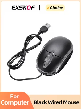 Must Mini Juhtmega Hiir Sülearvuti Office Gaming Mouse Lauaarvuti Hiir, Windows XP Windows Vista Windows 7/8/10