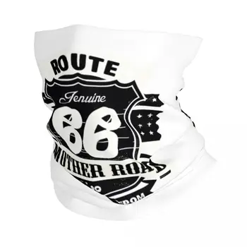 Ajaloolise Route 66 Maantee Sõidu Meile 66 Maantee Sall Kaela Gaiter Trükitud Balaclavas Näo Mask Ja Sall Jalgrattasõit Kalapüük Kogu Hooaeg