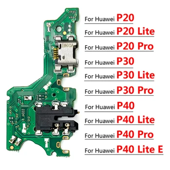 Uus Laadimise Dock Port USB Laadija Pistik Pistik Juhatuse Flex Jaoks Huawei P9 P10 P20 P30 P40 Lite E Pro Plus