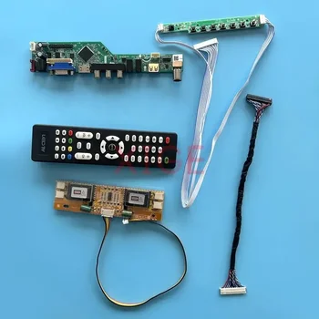 Juht Pardal Sobib M190EG01 M190EG02 M170EG01 M170EG02 TV Analoog AV+HDMI+VGA+IR+USB 4CCFL DIY Kit 1280*1024 30-Pin-LVDS LCD Ekraan