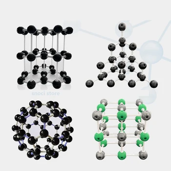 Keemilise molekuli kristallstruktuuri mudeli Struktuuri mudel Palli-stick proportsionaalne mudel Keemiline eksperimentaalsed seadmed