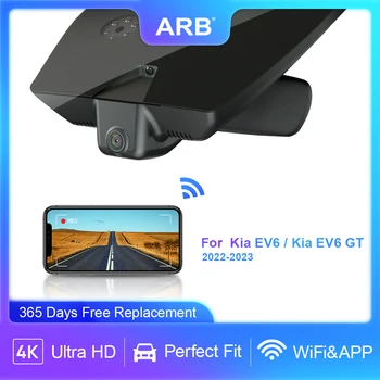 Kriips Kaamera Kia EV6/ EV6 GT 2022 2023, ARB 4K UHD OEM DVR Kontrolli APPI WIFI Ühendus RHD LHD