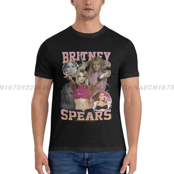 Britney Spears Mood Prindi Meeste ümber Kaela Mugav T-Särgid Ülepaisutatud T-särk