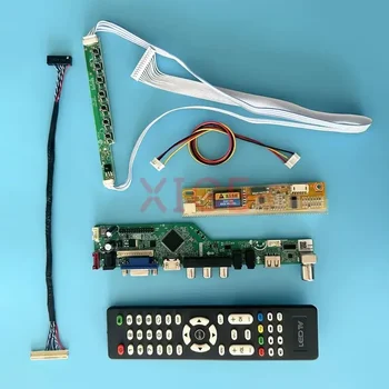 Eest HSD150PX16 HSD150PX17 LCD Juht Kontroller Kaart 1CCFL TV Analoog-VGA+HDMI+AV+USB+IR 30 Pin LVDS Ekraan, 1024*768 Test Kit DIY