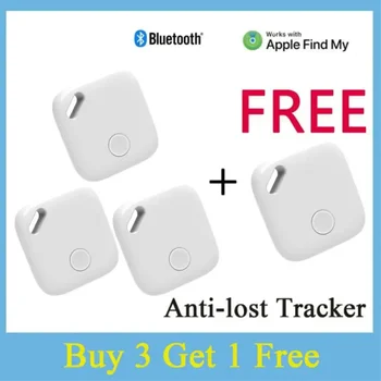 Bluetooth-GPS-Tracker Smart Air Sildi Mini Lapse Lemmiklooma Finder Klahvi Anti-kadunud Turvalisus Alarm Lokaator Apple IOS Süsteemi Leida Minu App
