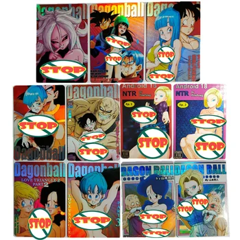Uus Anime Dragon Ball Bulma Goku Saiyan Nr 18 Nr 21 Seksikas Kaardi Alasti Kaardi Täiskasvanud Kaardi Tüdruk Huvide Hobi Kogumise Anime Kaart