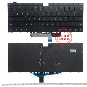 USA uus inglise Klaviatuur Huawei HBB-WAE9PHNL KLVC-WFE9L KLVC-WFH9L KLVC-WAH9L LaptopKeyboard Backlit