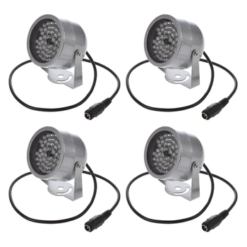4X 48 LED-Valgusti IR Kaugjuhtimisega Night Vision Light Turvalisuse Lamp CCTV Kaamera