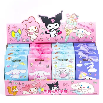 Sanrio Cartoon Kirjatarvete Seeria Cinnamoroll Meloodia, Kuromi Hello Kitty Märkus Gift Box Set Memorandumi Kirjatarvete