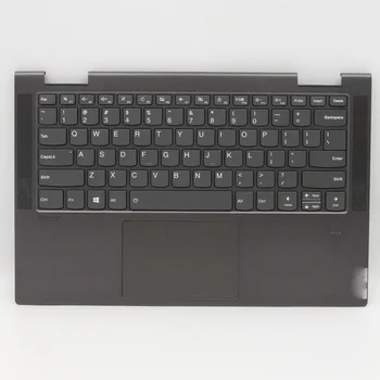 Uus klaviatuur palmrest touchpad taustavalgustusega Lenovo JOOGA C740-14 C740-14IML 5CB0U43983 5CB0U43 952 halli-valge