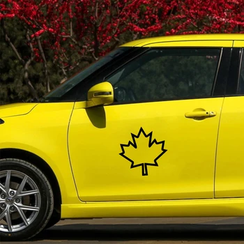 Kanada lehe Vinüül Kleebis Auto Decor Auto Kere Decal kanada jätab Akna Vinüül Kleebised