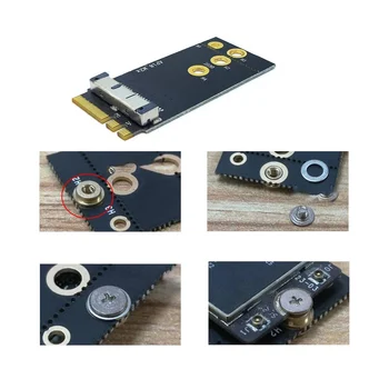 1TK NGFF M. 2 Key/E-Adapter Kaardi Traadita Võrgu Kaardi Adapter Kaardi BCM94360CS2 BCM94360 BCM943224 Võrgu Kaart