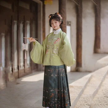 2023 kaasaegse klassikalise, traditsioonilise hiina hanfu kostüüm peen tikand disain ming-tehtud idamaised riided sall tarvik