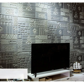 3D Home decor Kleebised isekleepuvad tuba Decor Tapeet Veekindel Ja niiskuskindel elutuba Taust Seina Kleebis