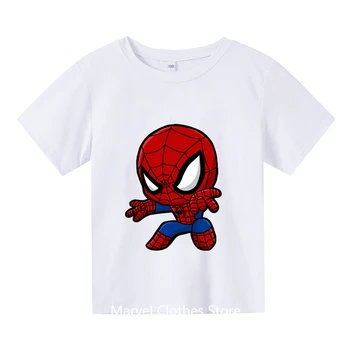 Lapsed Spiderman Tshirt Amiin Cartoon T-särk Poiss, Tüdruk Riided Baby Tee Kids Särk Topid Lastele Lühikesed Varrukad Poiste T-särk