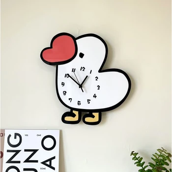 3D Cartoon Wall Clock, elutuba, köök Home Decor Kvarts Kella Laste Tuba Kauplus Mute Digital Wall Clock Tasuta Shipping