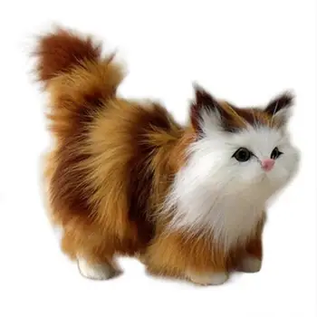 Palus Kassi Mänguasi Armas Topis Mini Cat Topiste Nagu Foto Rekvisiidid Simulatsiooni Kass Palus Täidisega Cat For Kids Sünnipäeva